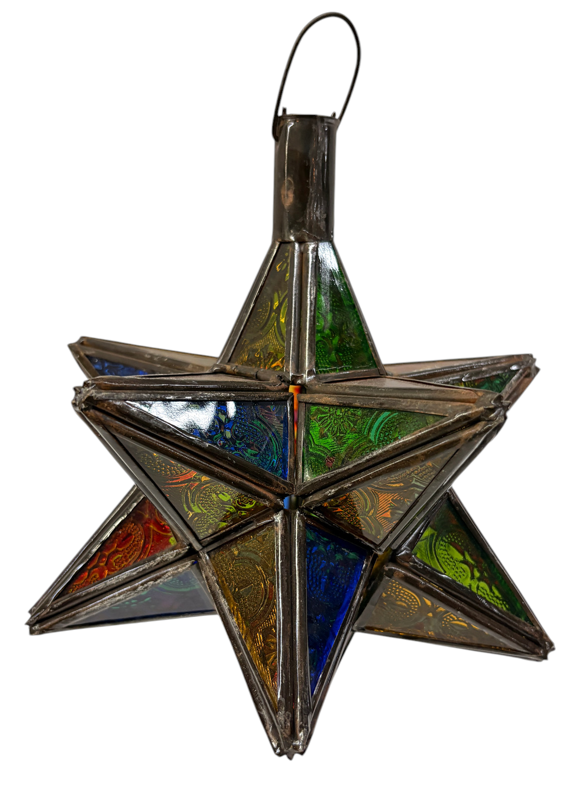 Cast Zinc Mini Star Lamp