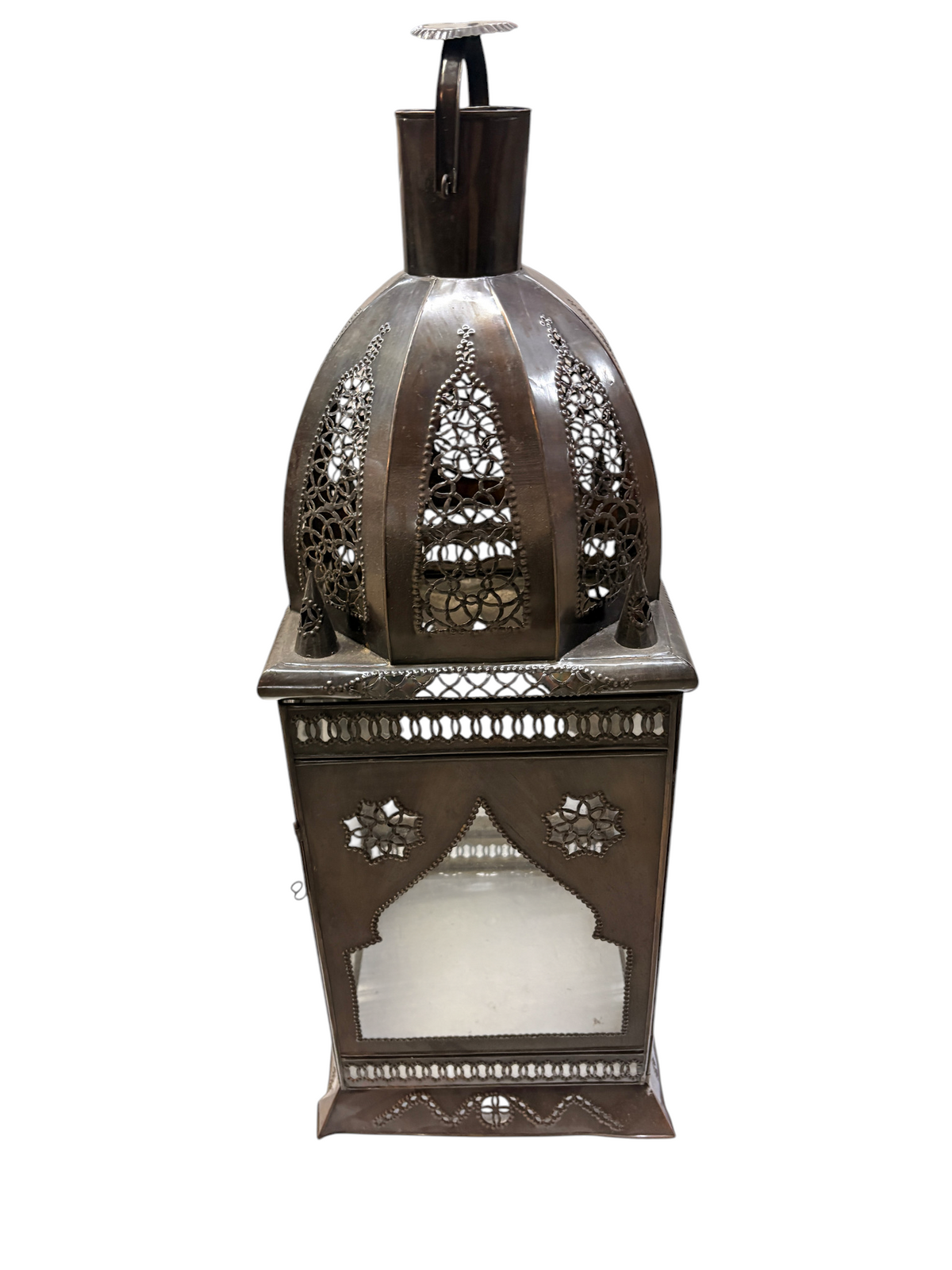 Domed Lantern with Arched Glass Panels