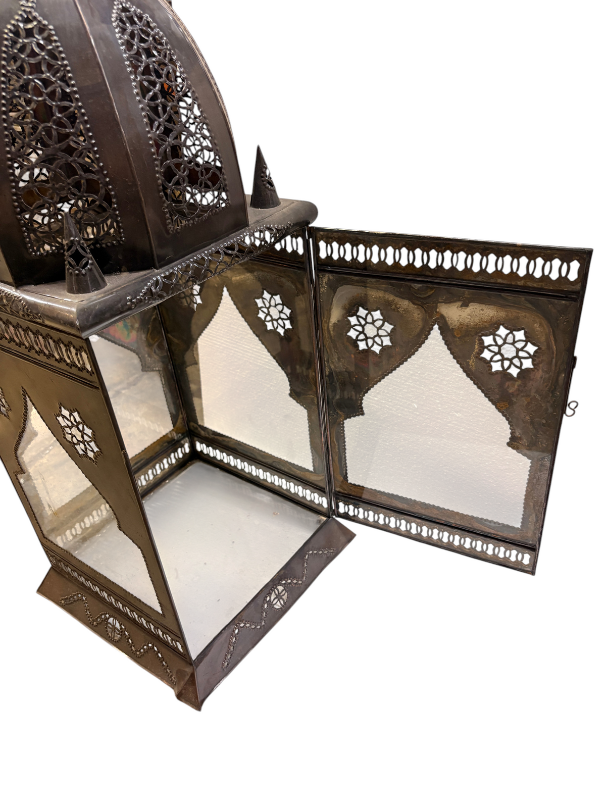 Domed Lantern with Arched Glass Panels