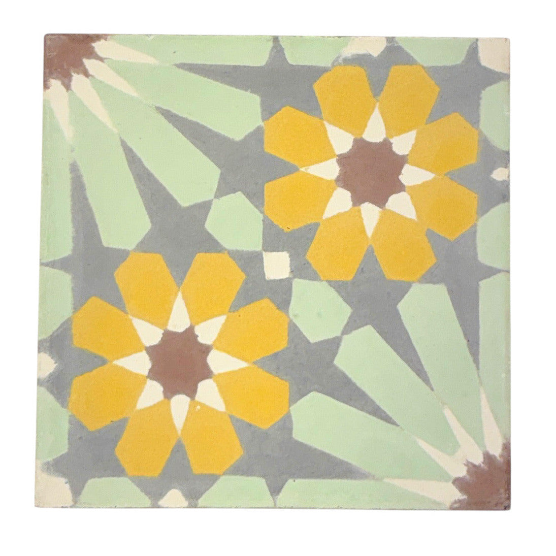 Nur (Pistachio Multi) Cement Tile