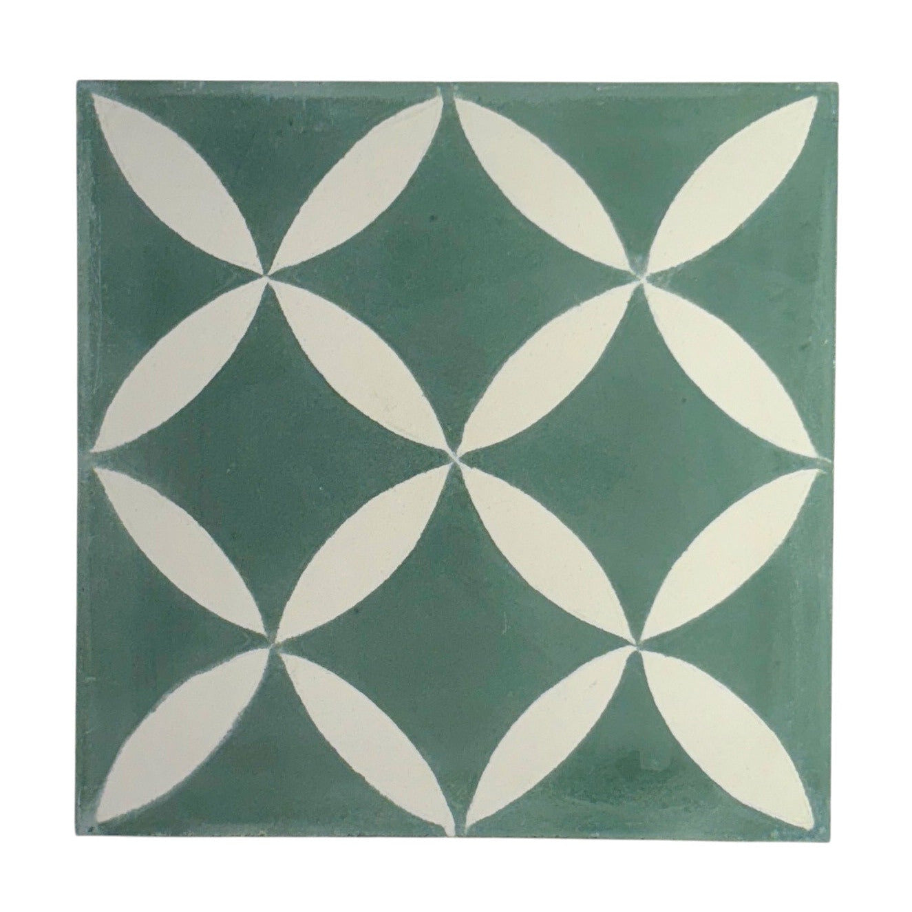 Jasmine (Evergreen + Blanca) Cement Tile