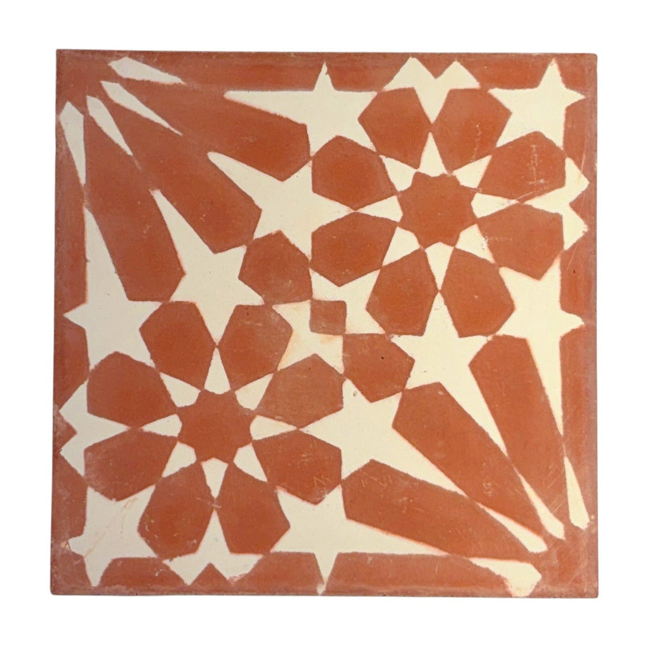 Nur (Cayenne + Blanca) Cement Tile