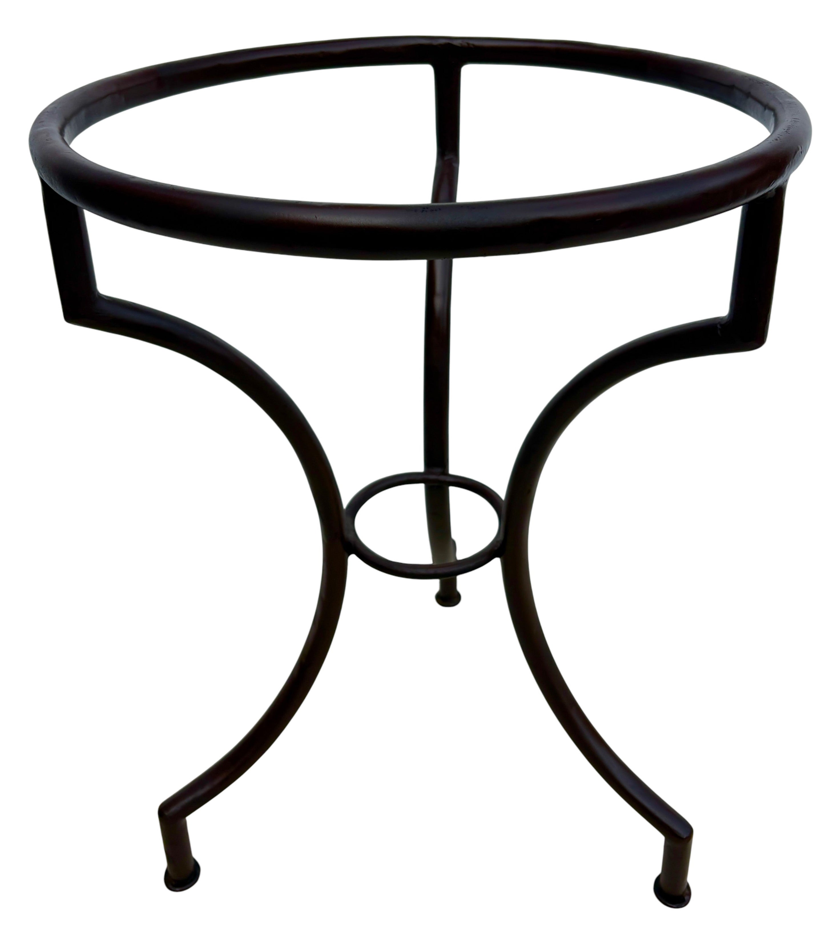 Wrought Iron Base for 24" Dining Table