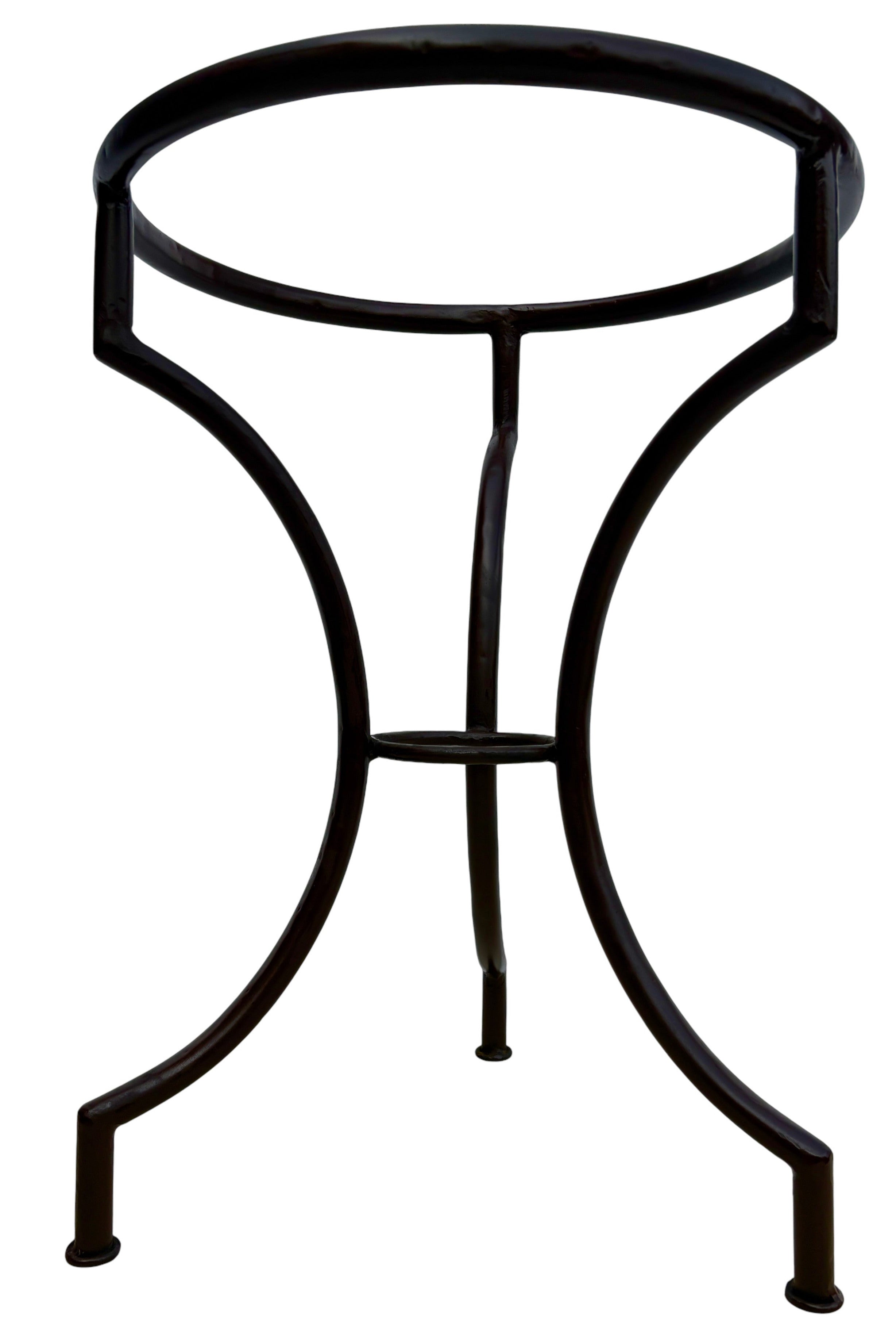 Wrought Iron Base for 24" Dining Table