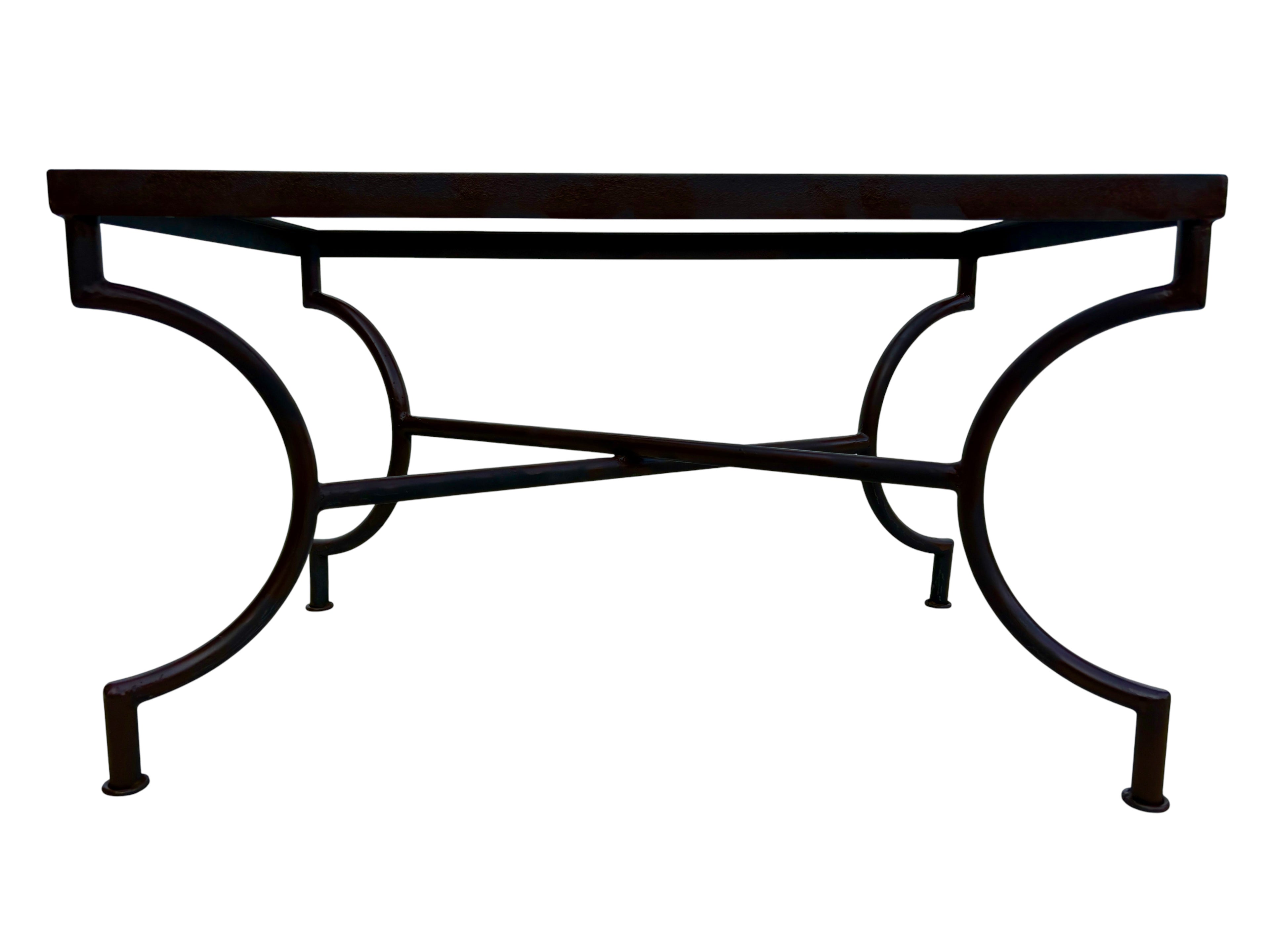 Wrought Iron Base for 24"x36" Coffee Table