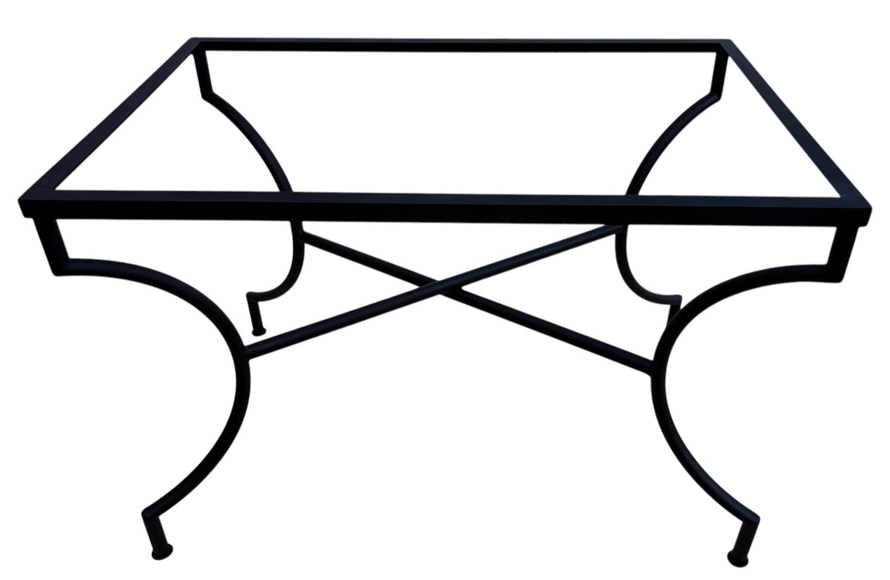 Wrought Iron Base for 24"x36" Dining Tables
