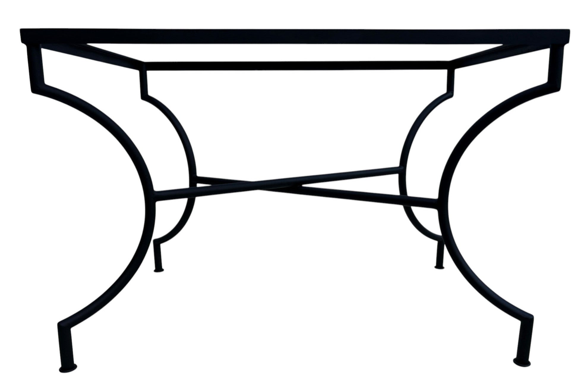Wrought Iron Base for 24"x36" Dining Tables