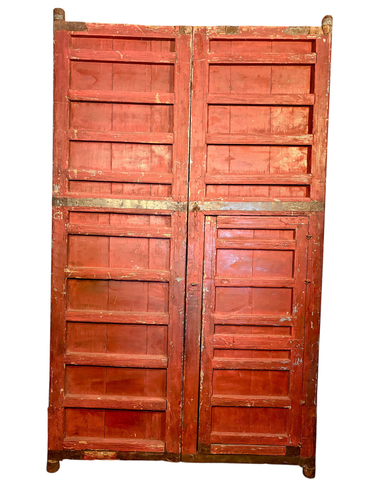 Antique Moroccan Riad Door with Bab al-Khoukha