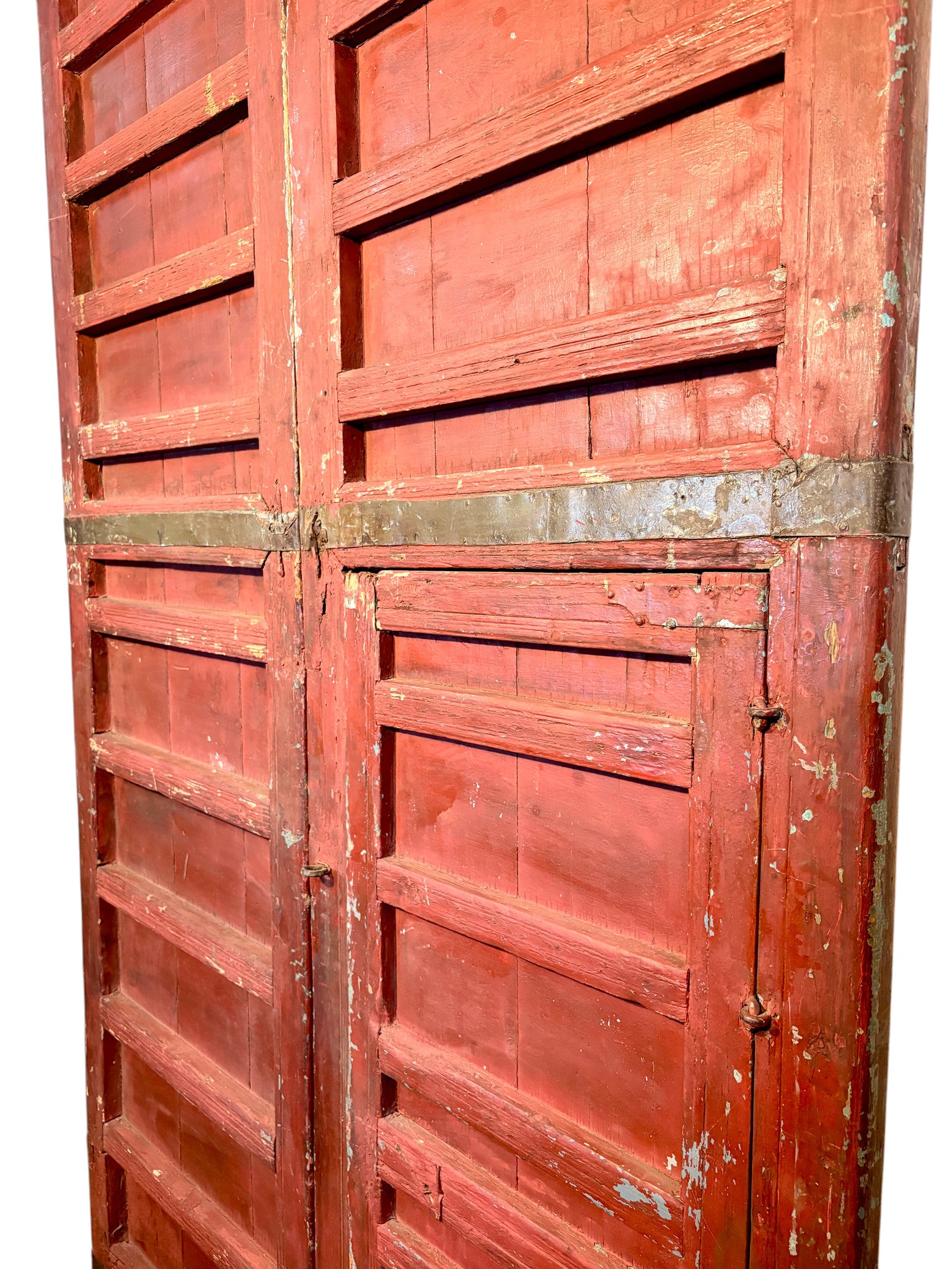 Antique Moroccan Riad Door with Bab al-Khoukha