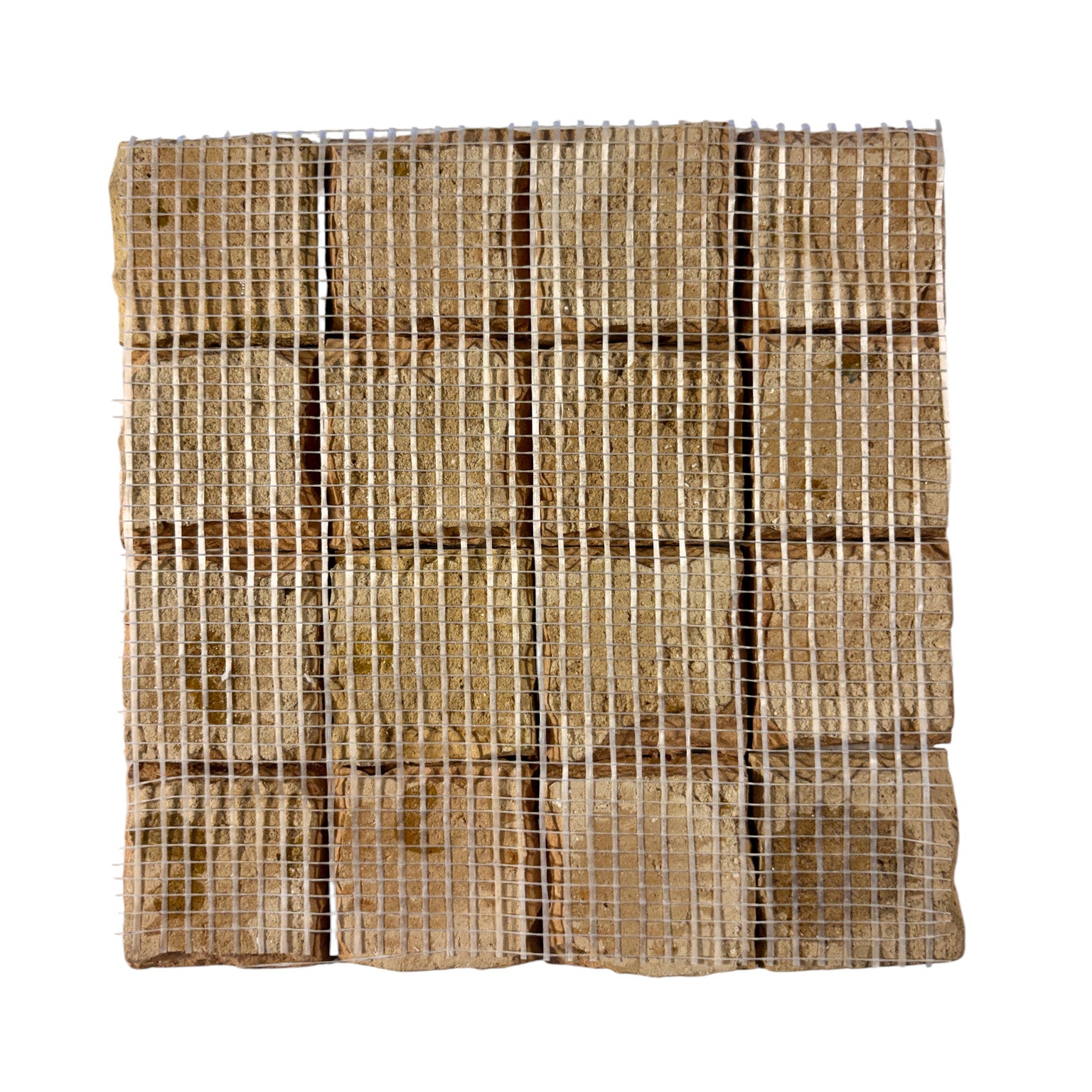 Honey 2x2 Zellige Mosaic Tile