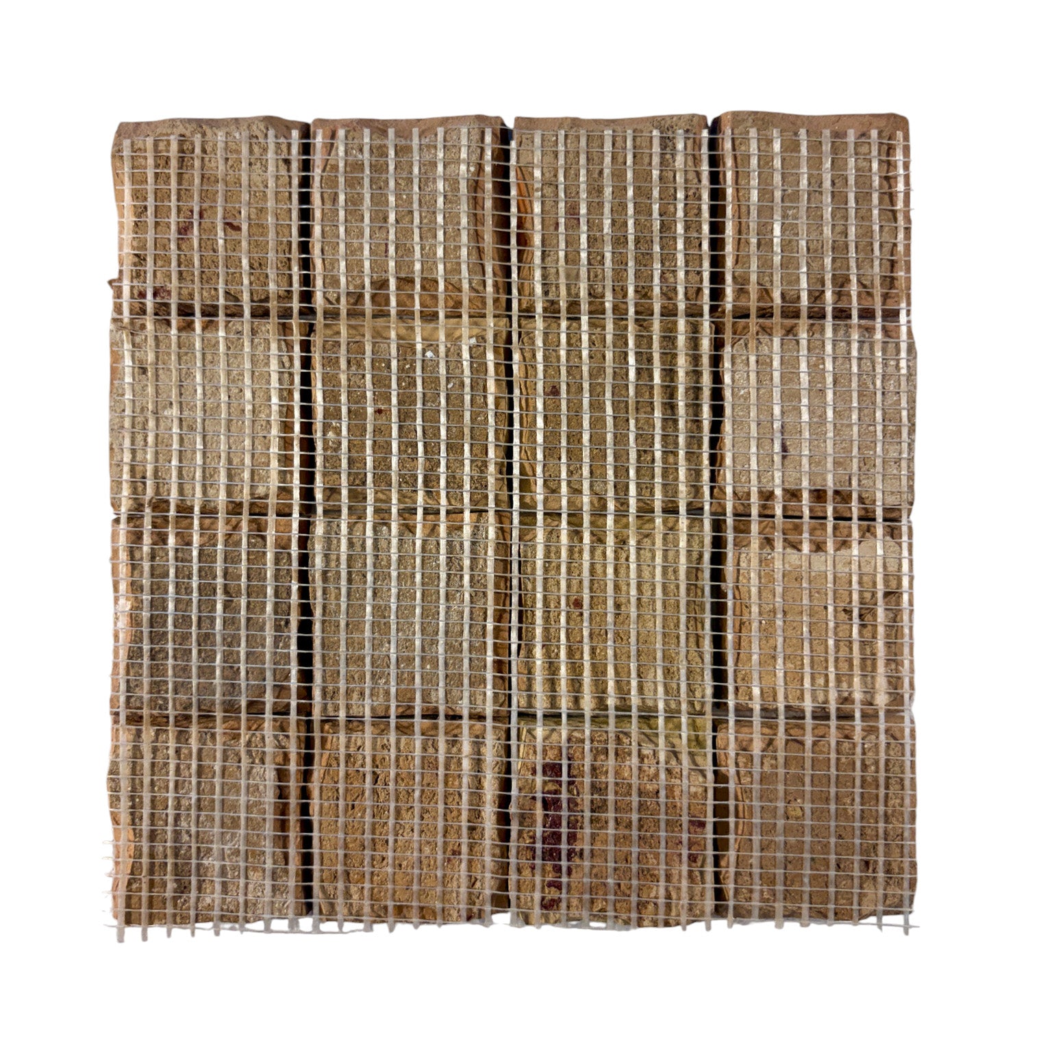 Rouge 2x2 Zellige Mosaic Tile