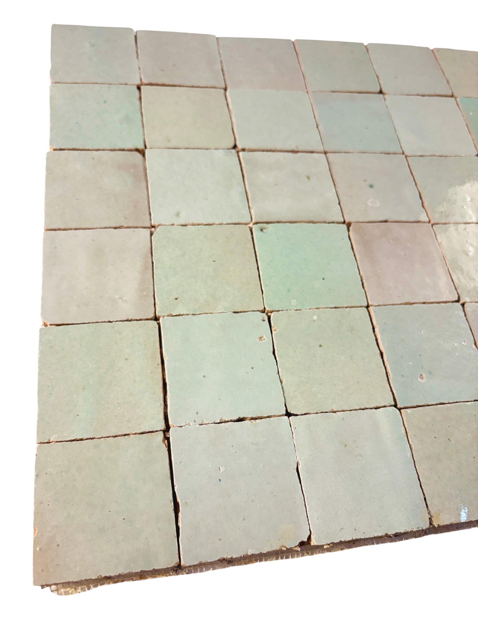 Celeste 2x2 Zellige Mosaic Tile