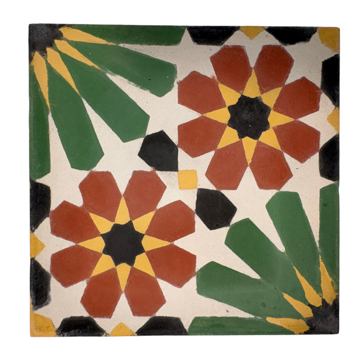 Nur (Rouge Multi) Cement Tile