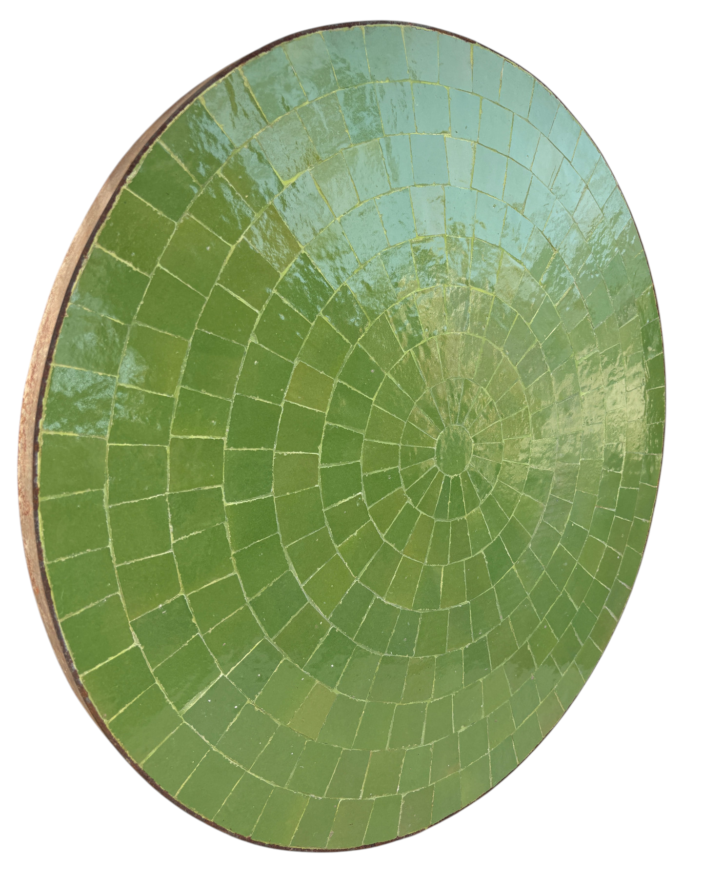 24" Multi Limon Zellige Mosaic Table Top