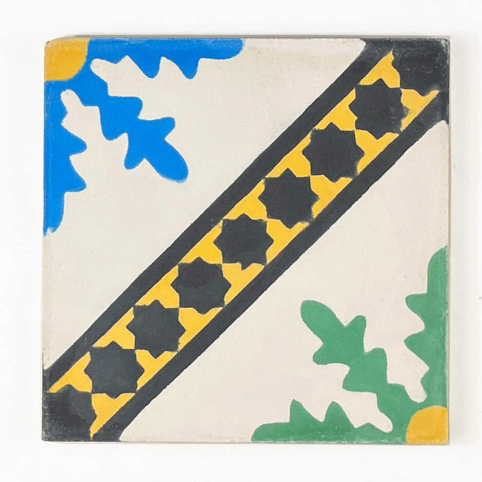 Oasis (Sunflower Multi) Cement Tile