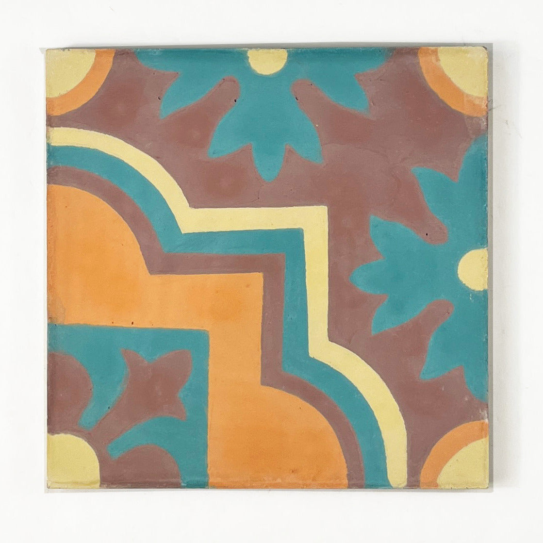 Kasbah (Oxblood Multi) Cement Tile