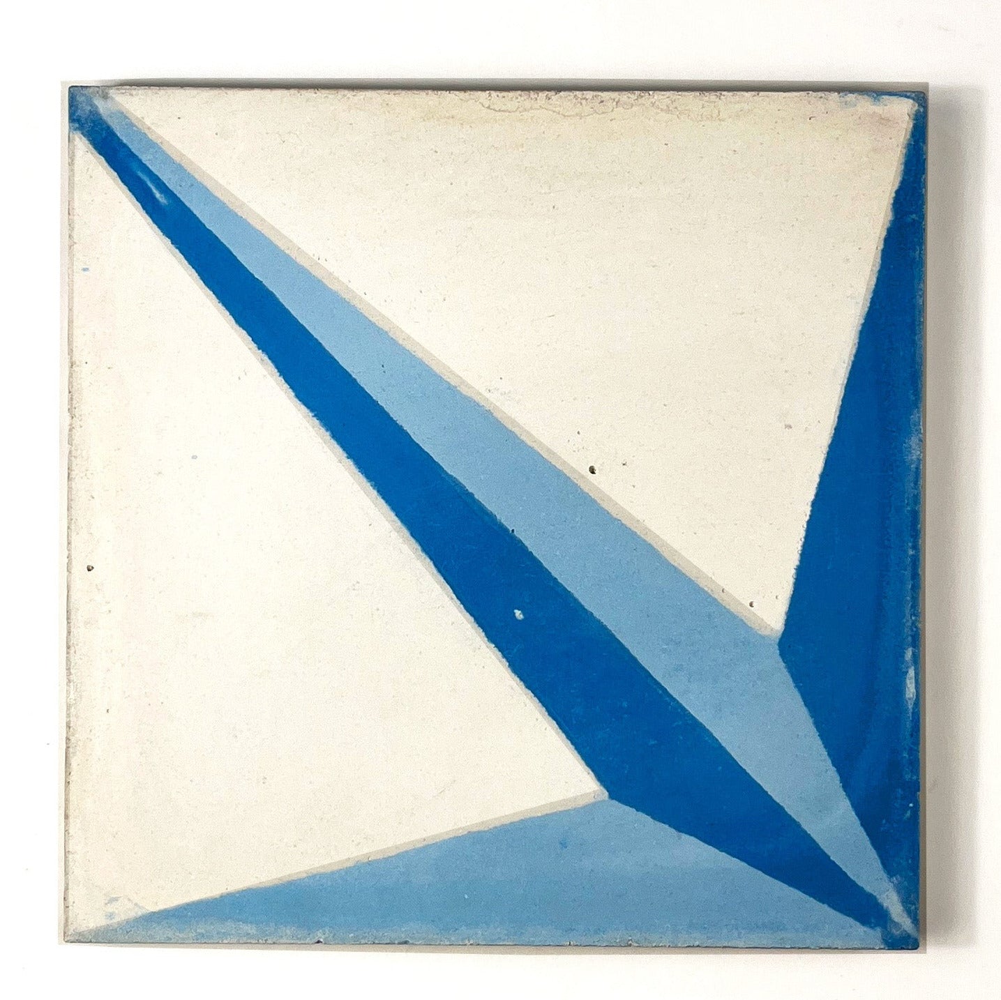 Regatta (Cerulean + Chambray) Cement Tile
