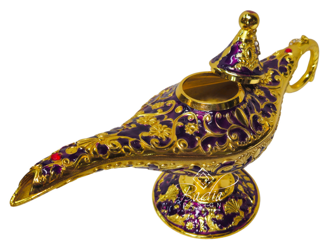 Elegant Moroccan Brass Genie Lamps