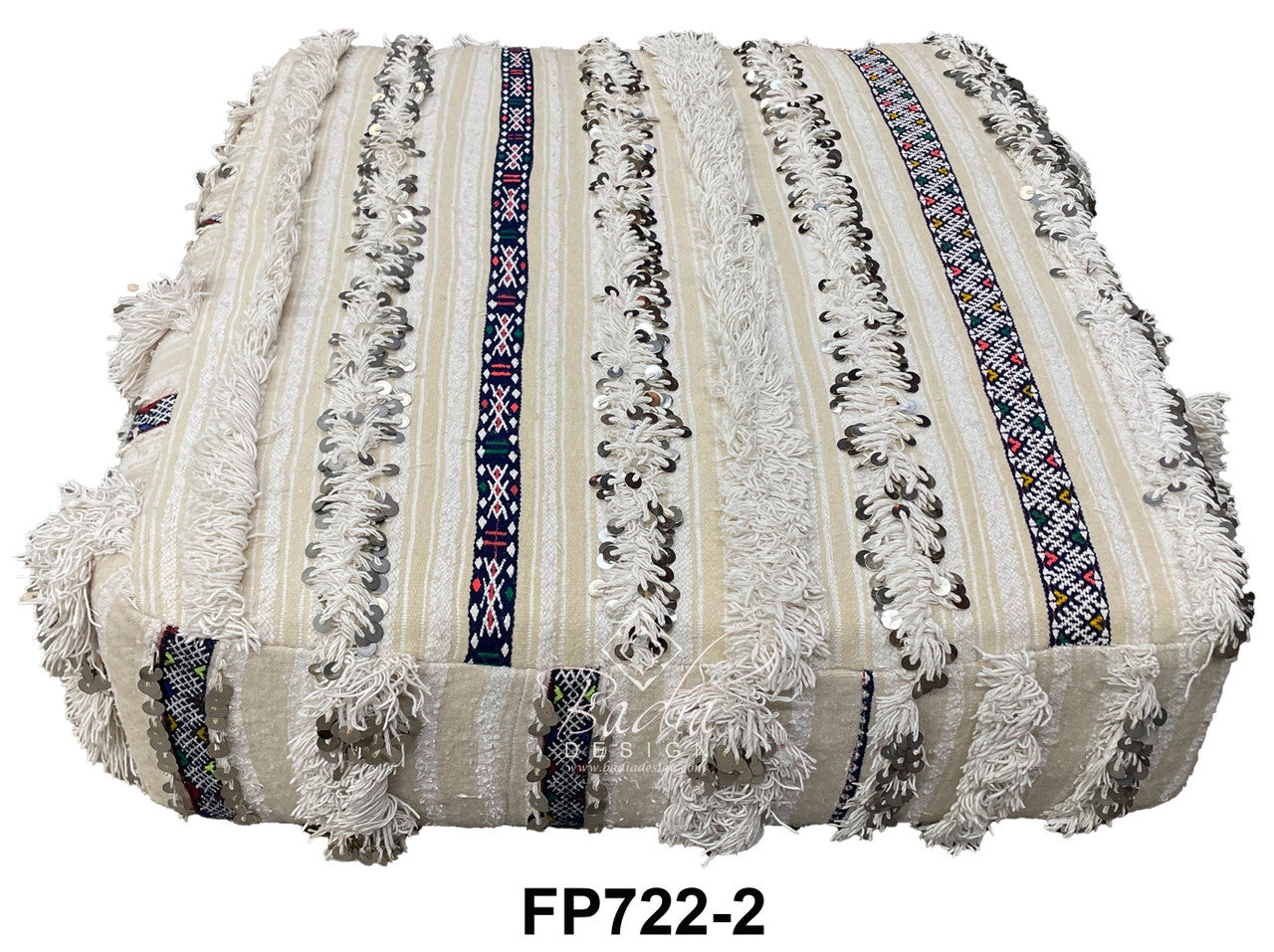 Square Sequence Wedding Ottoman