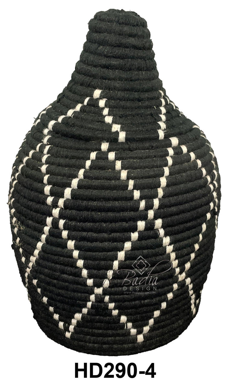 Handwoven Berber Baskets with Bright Vivid Colors - HD290