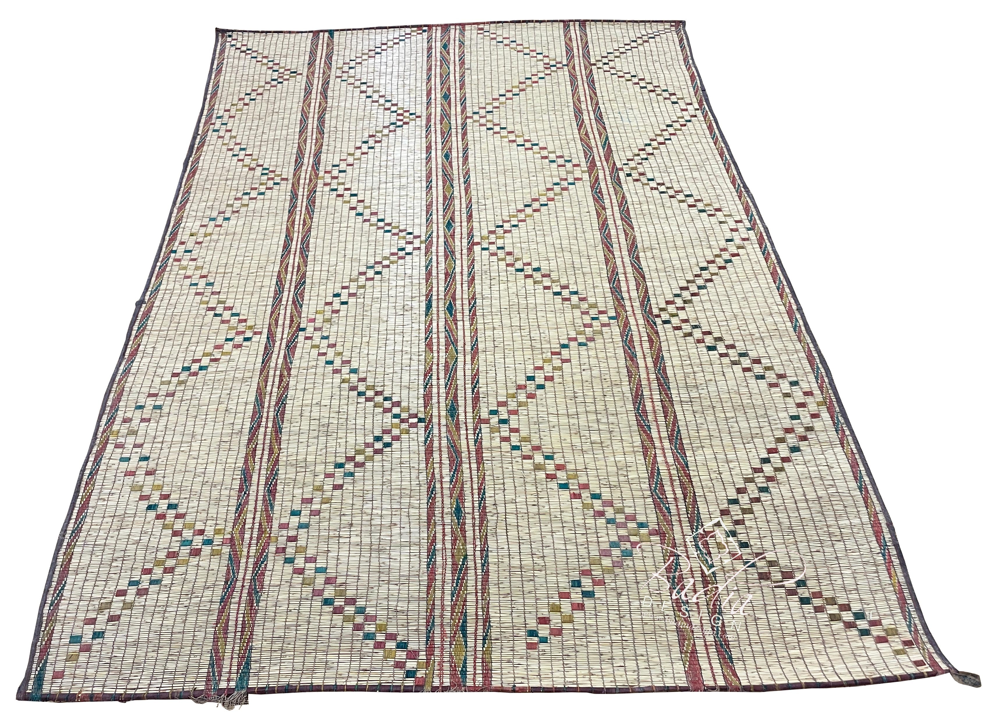 Handwoven Berber Straw Mat