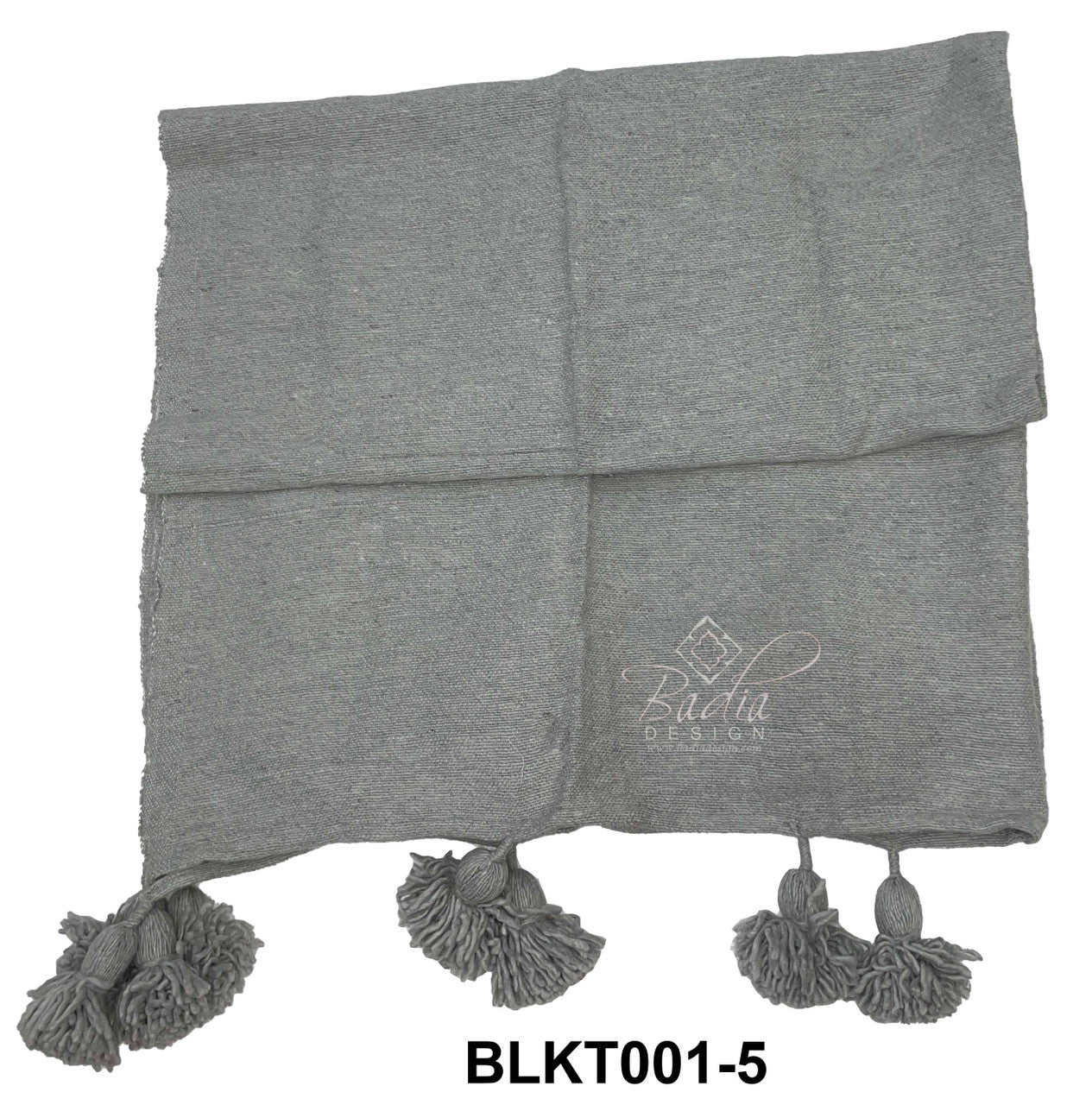 Throw Blankets with Pom-Poms