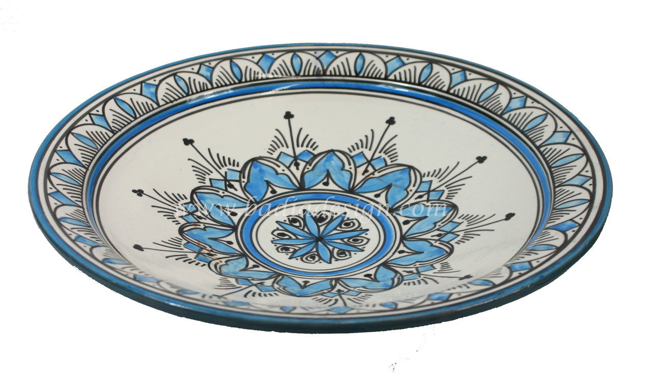 Hand Painted Floral Ceramic Bowl