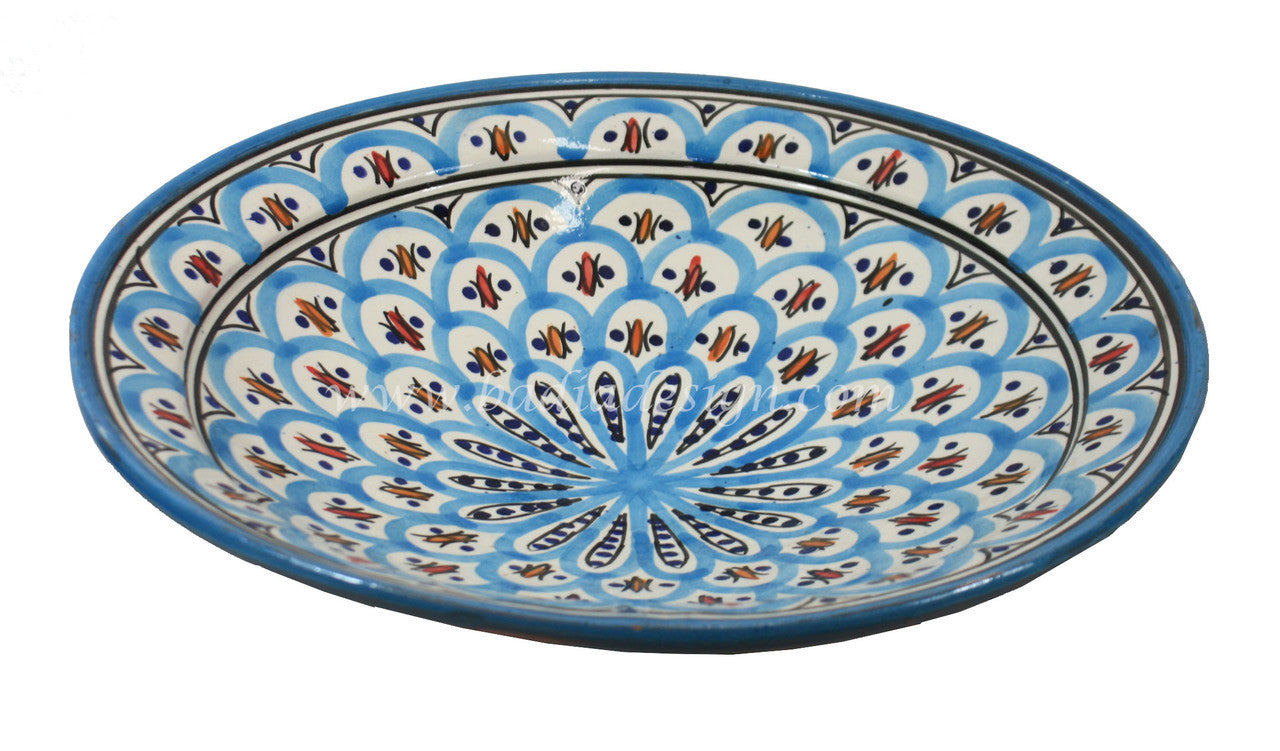 Hand Painted Floral Ceramic Bowl