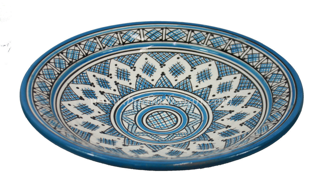 Hand Painted Floral Ceramic Bowl