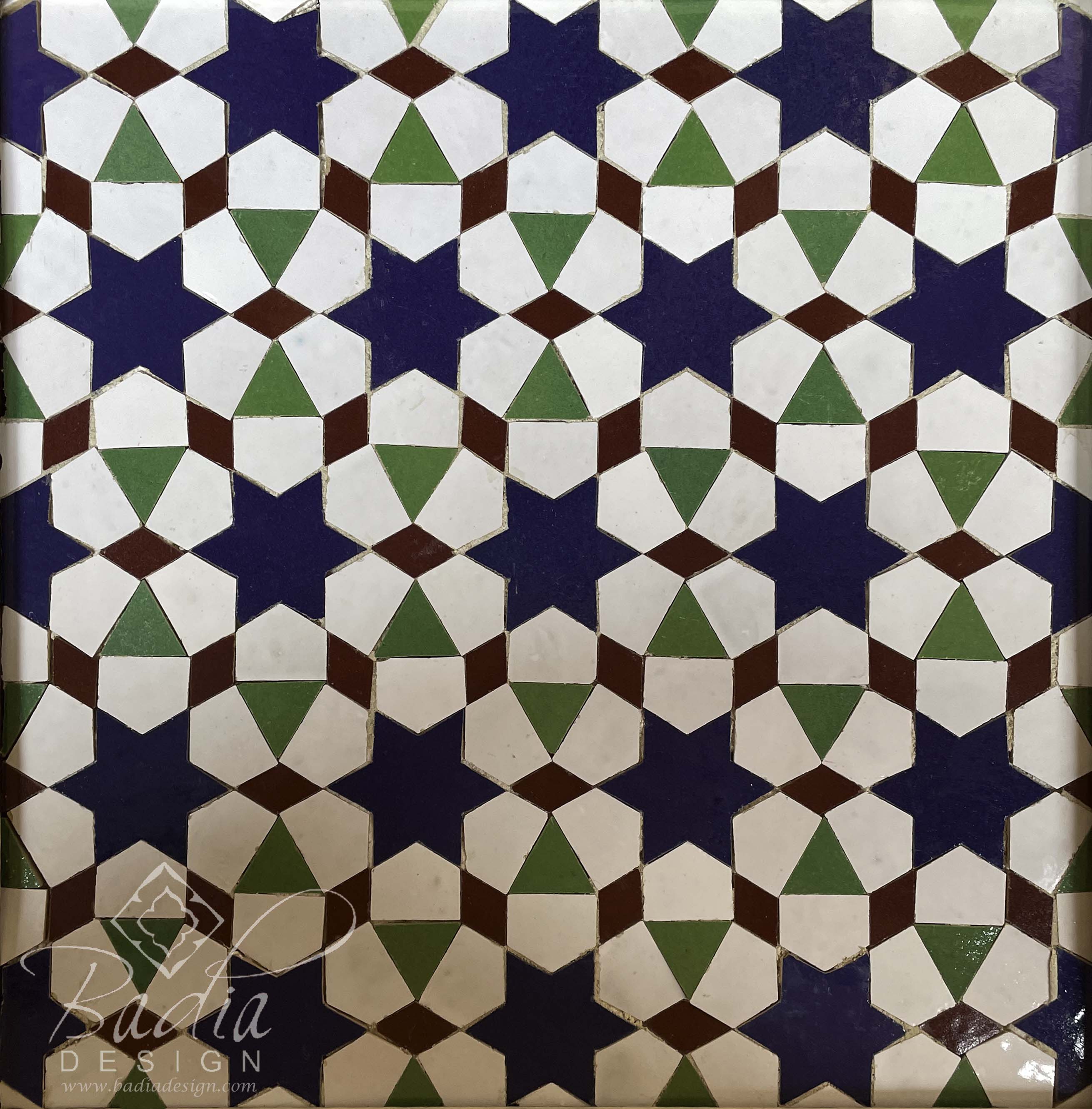 Multi-Color Moroccan Mosaic Tile Sheets - TM111