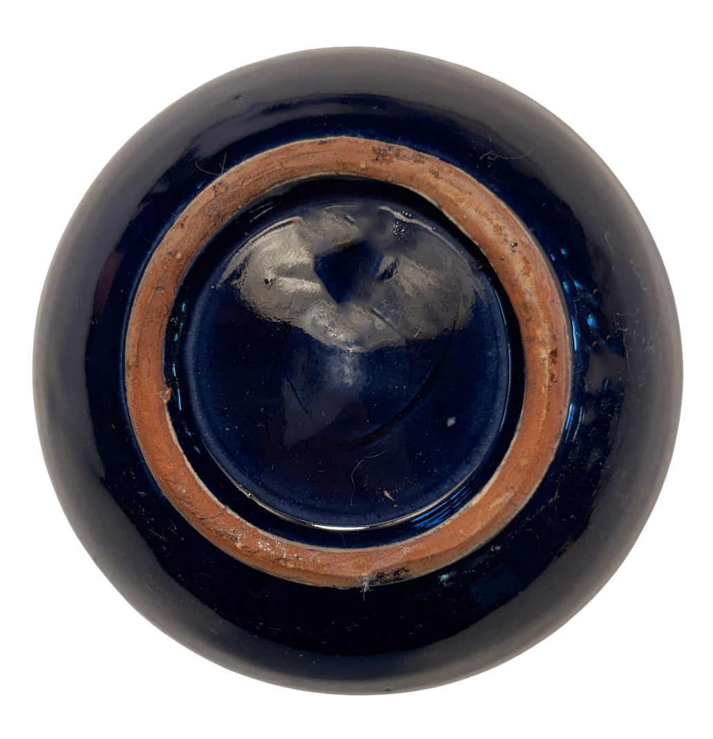 Small Solid-Color Hand-Painted Ceramic Bowls