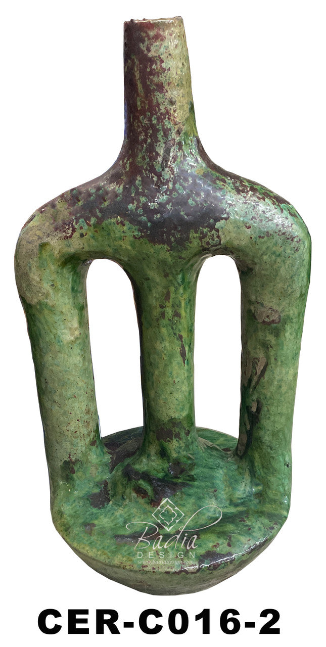 Unique Moroccan Tamegroute Candle Holder – Badia Design Inc.