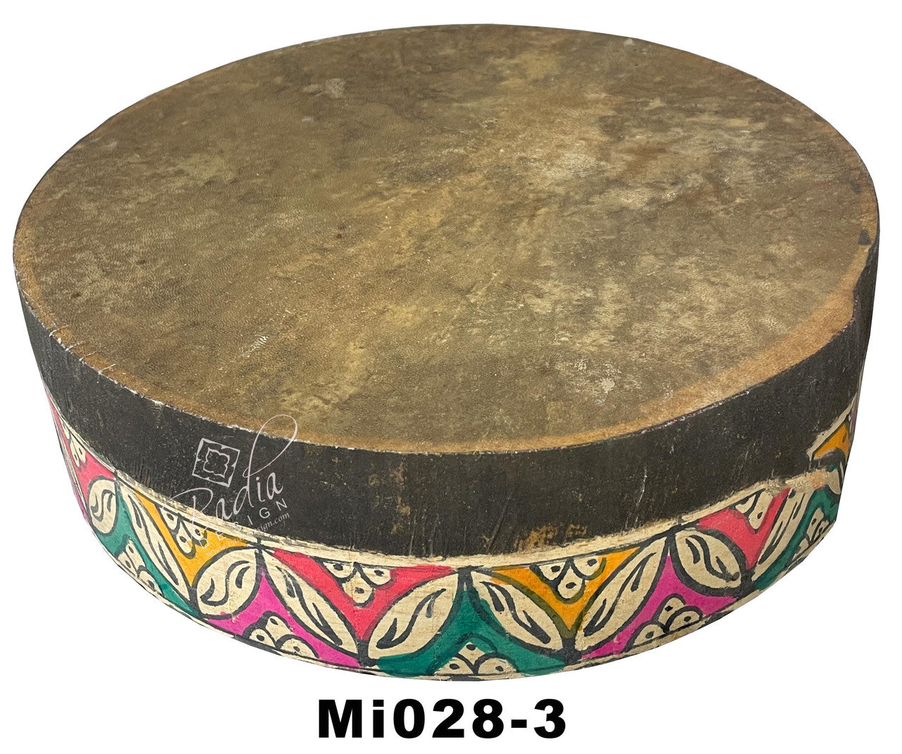Hand Painted Moroccan Bendir Wooden Frame Drums