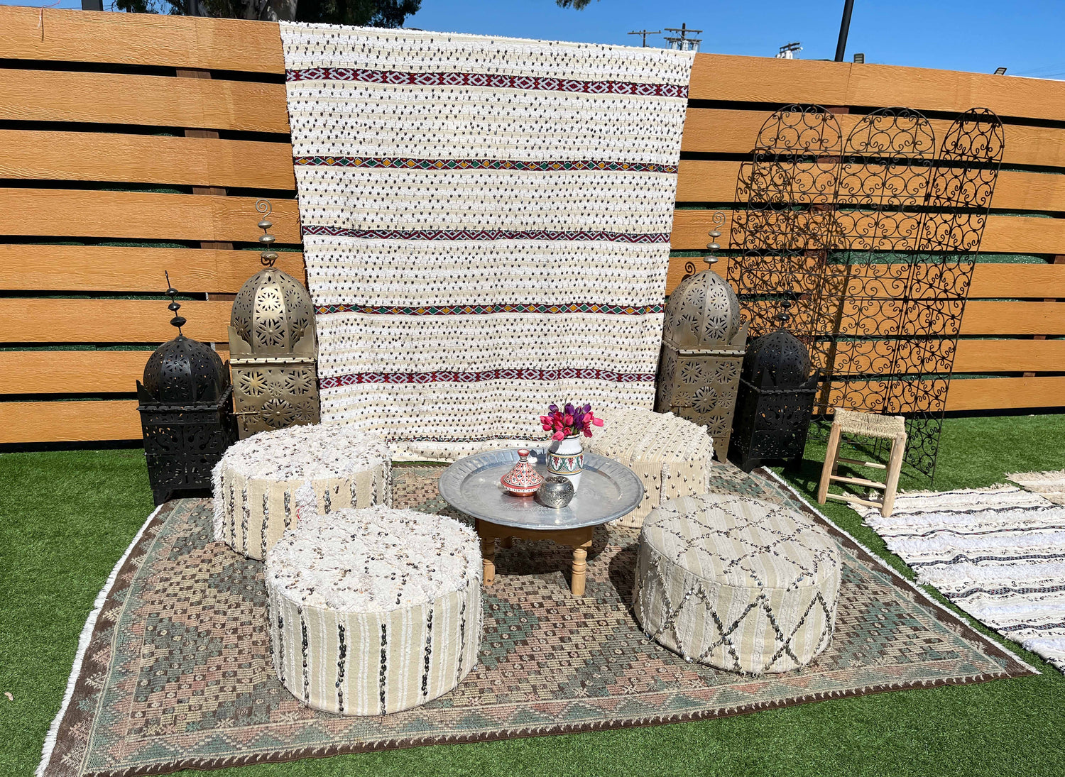 Moroccan Party Rentals in Los Angeles for Weddings and Special Events