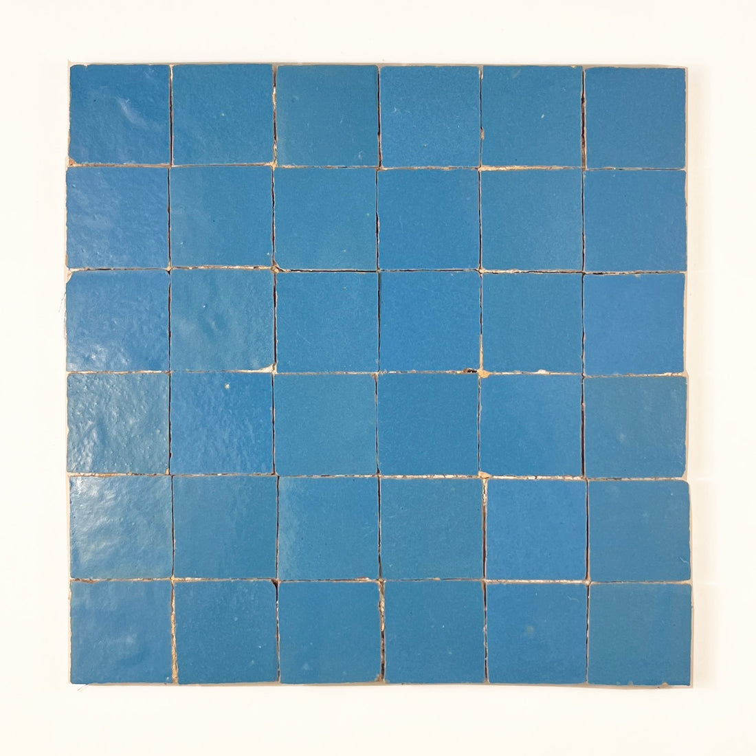 2x2 Turquoise Zellige Mosaic Tile