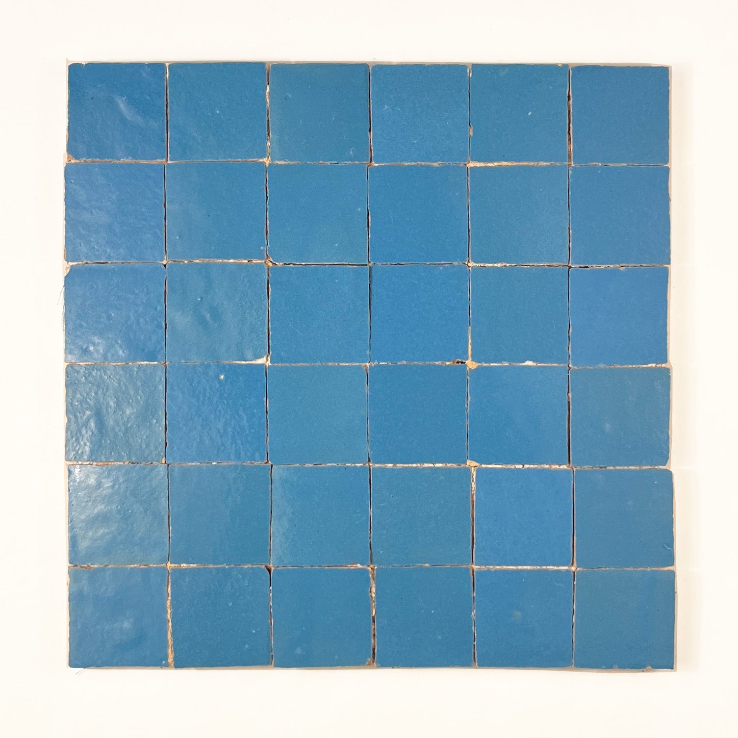 2x2 Turquoise Zellige Mosaic Tile