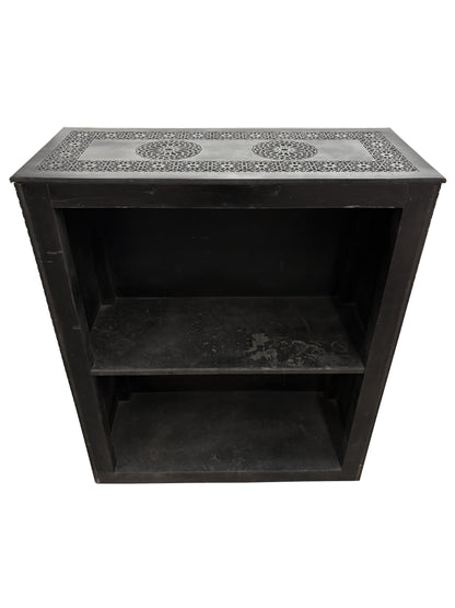 Silver Carved Cedar Wood Bar