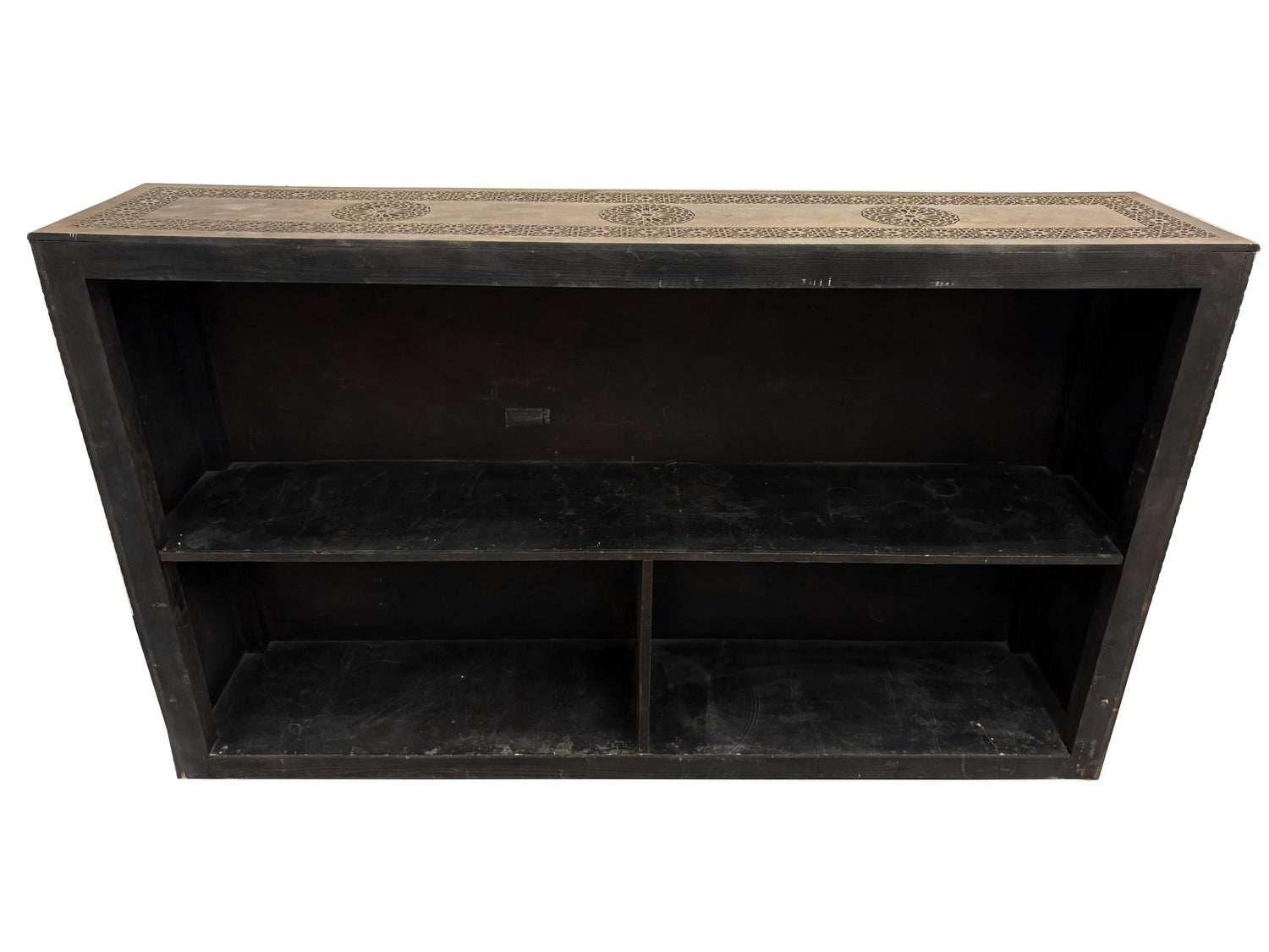 Gold Carved Cedar Wood Bar