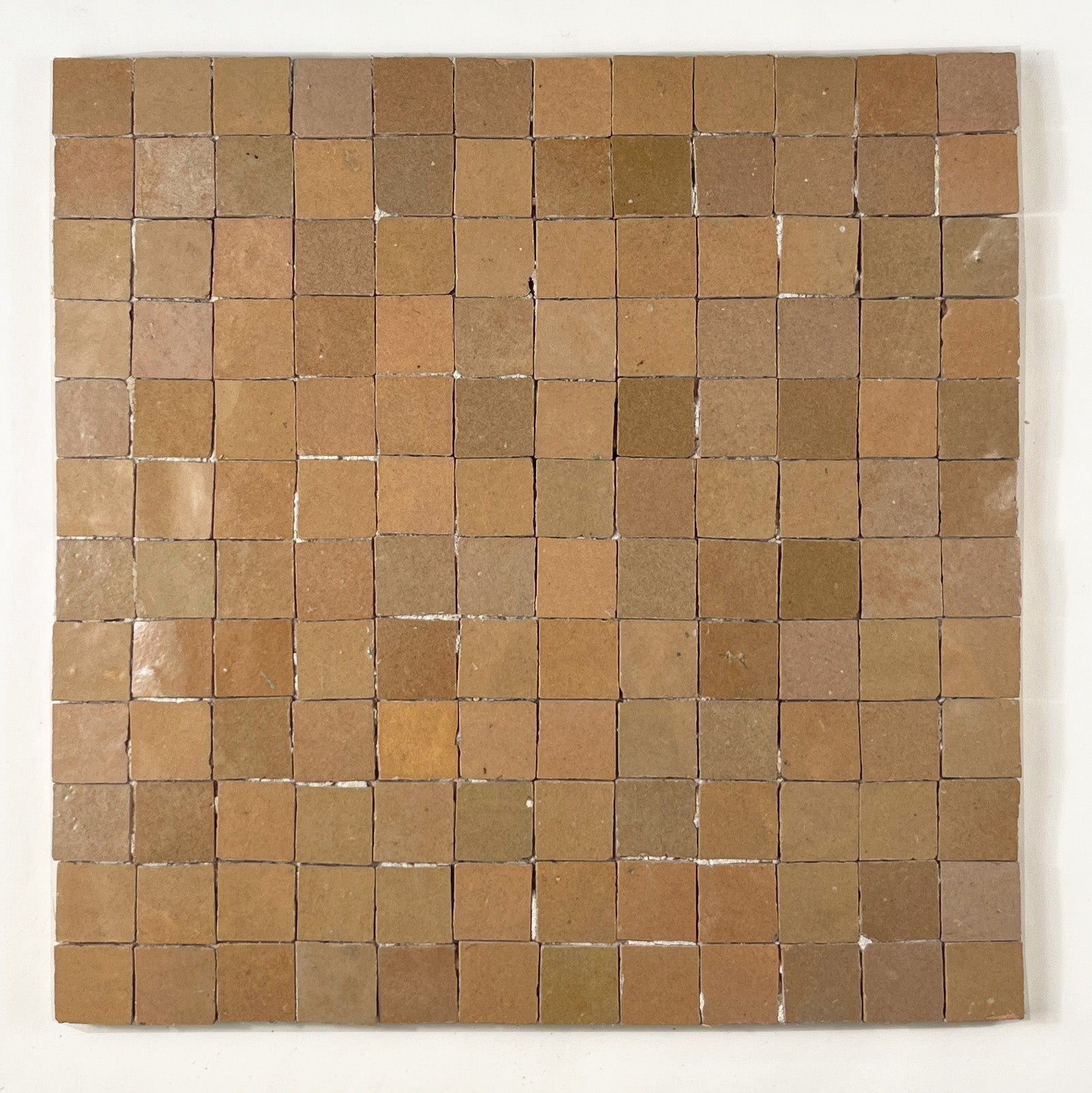 1×1 Beige Zellige Mosaic TIle