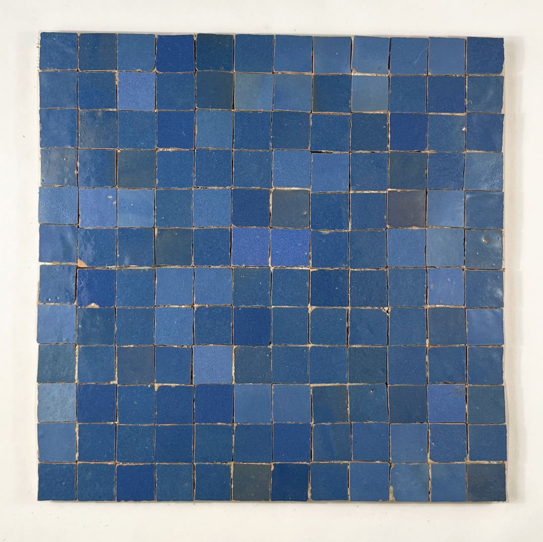 1×1 Bleu Zellige Mosaic Tile