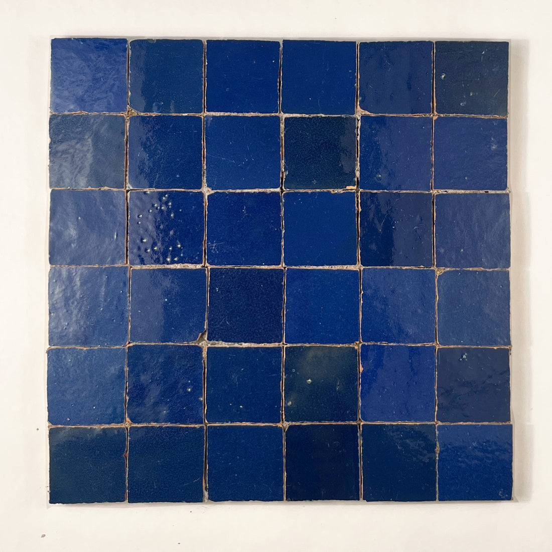 2x2 Bleu Zellige Mosaic Tile