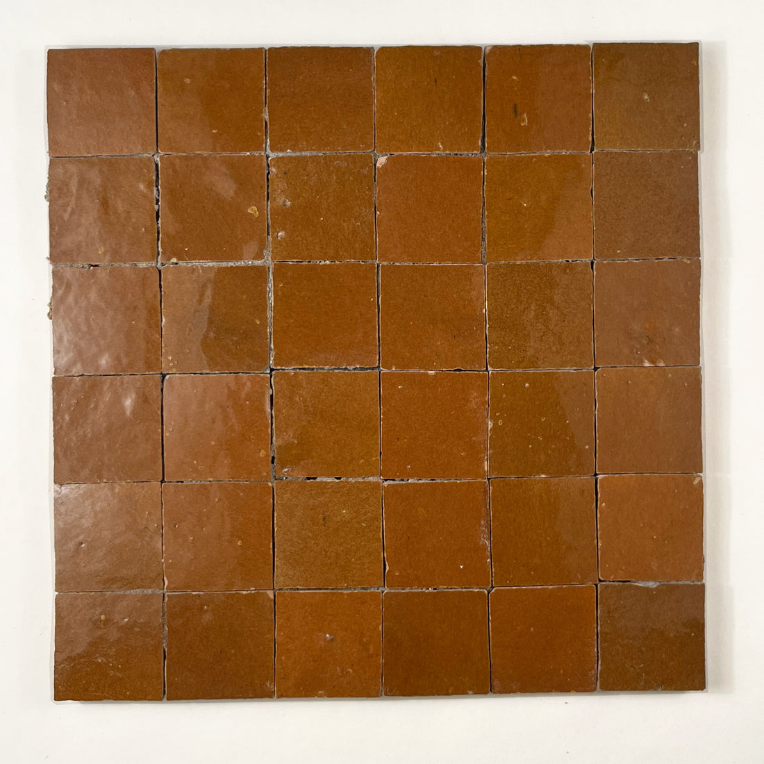 2x2 Caramel Zellige Mosaic Tile