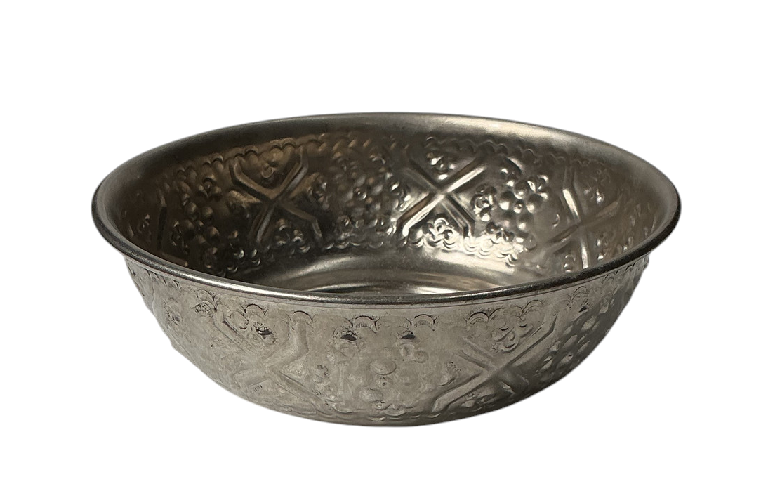Hand Engraved Silver Bowl