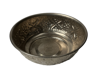 Hand Engraved Silver Bowl