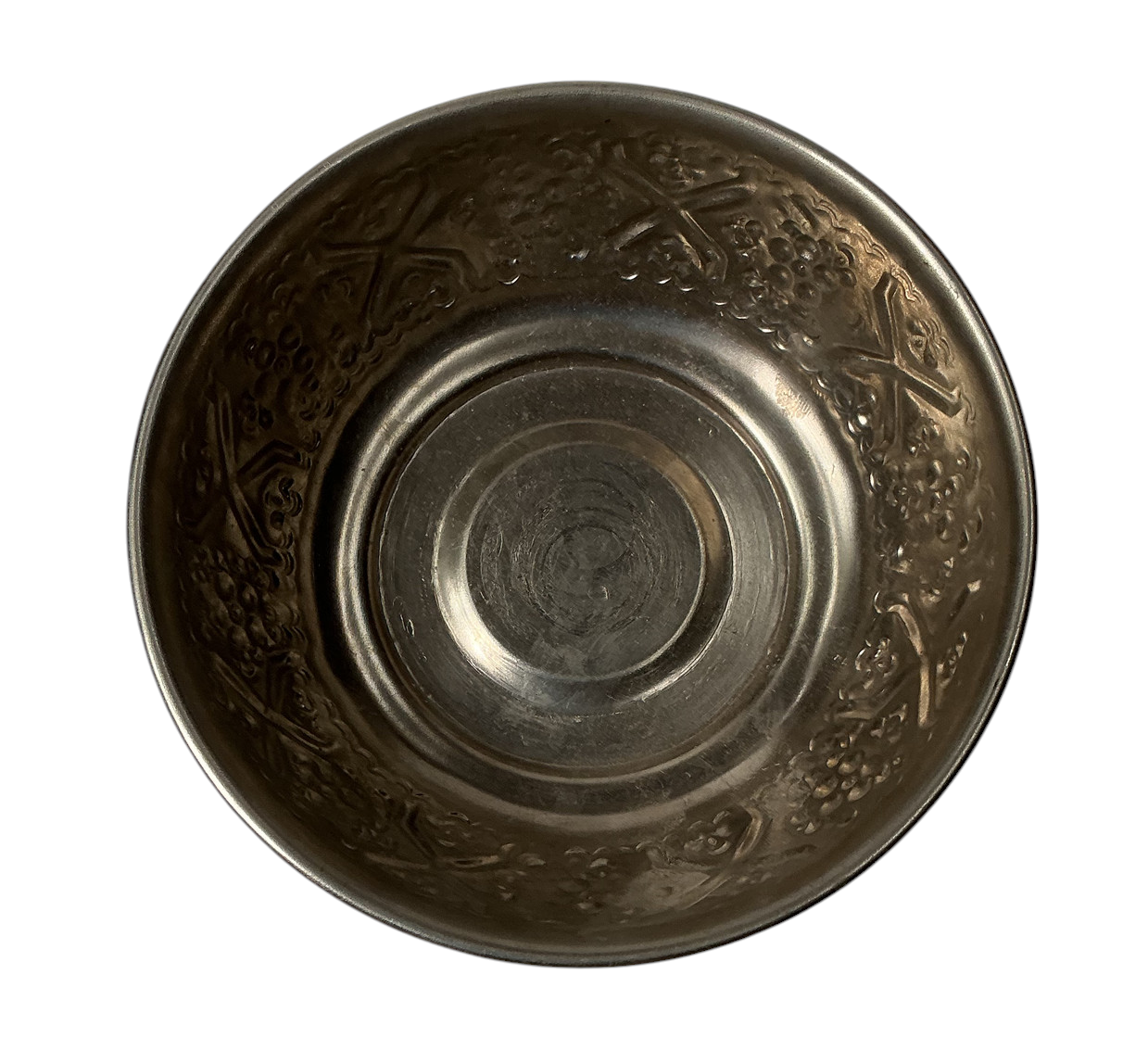 Hand Engraved Silver Bowl