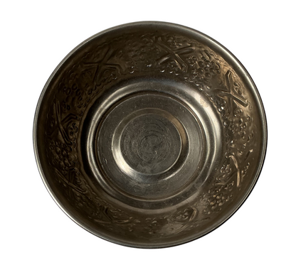 Hand Engraved Silver Bowl