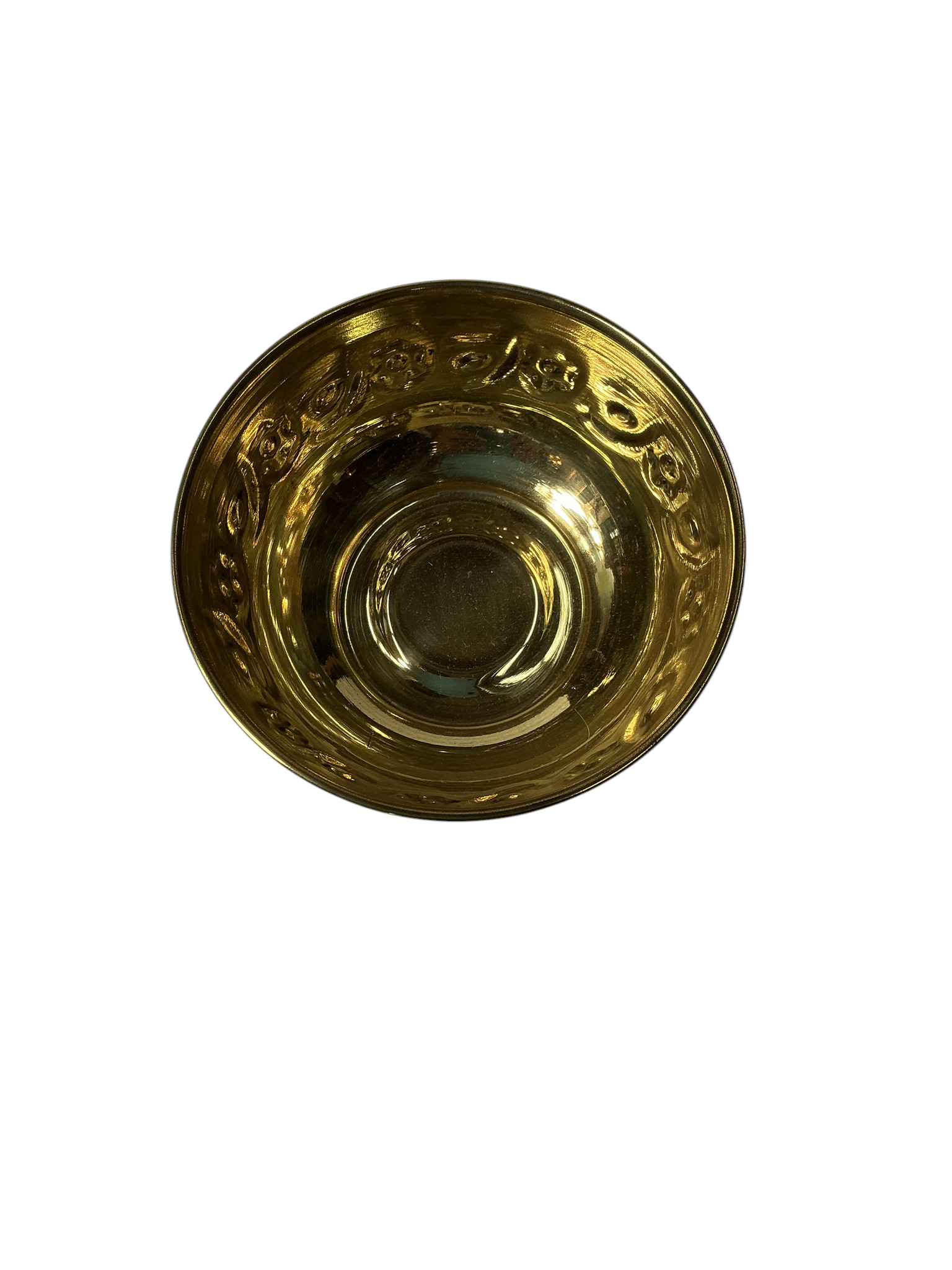 Hand Engraved Metal Bowl