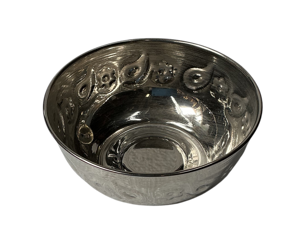 Hand Engraved Metal Bowl