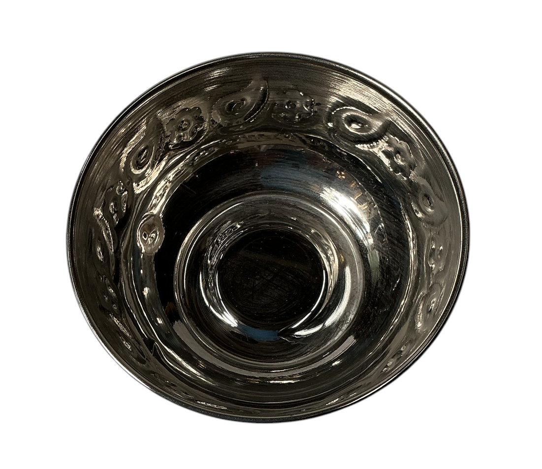 Hand Engraved Metal Bowl