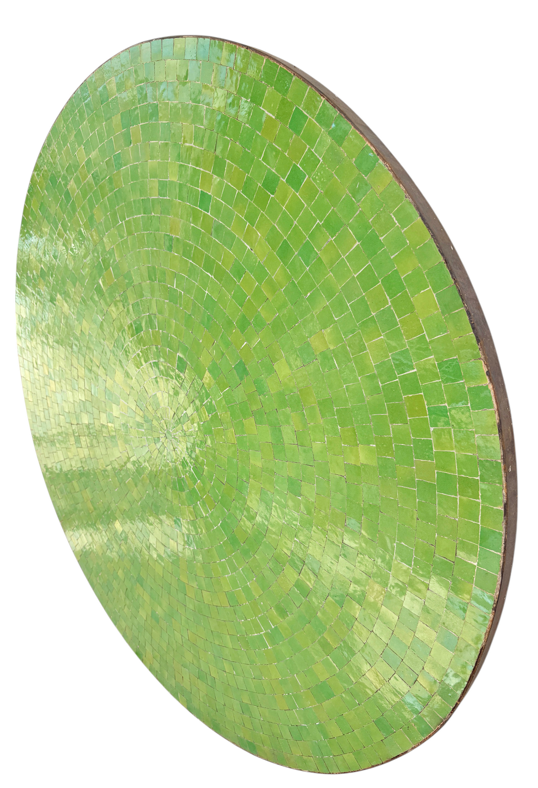 48" Limon Zellige Mosaic Table Top